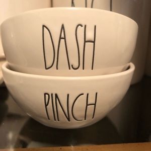 Rae Dunn Pinch Dash Mini Bowls